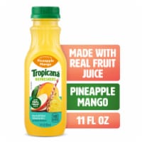 Tropicana Refreshers Pineapple Mango Juice Drink With Real Fruit Juice Perspective: Main