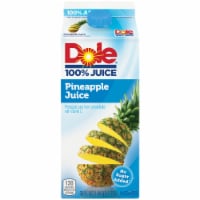 Dole 100% Pineapple Juice, 59 Fl Oz Carton Perspective: Main