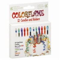 Colorflame Candles and Holders