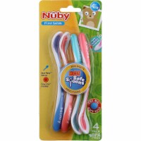 Nuby Hot Safe Feeding Spoons, 4 Count