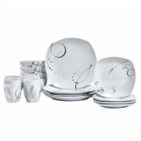 Tabletops Unlimited Square Dinnerware Set - Pescara Perspective: Main