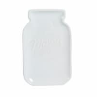 Mason Craft & More Ceramic Spoon Rest - White