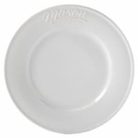 Mason Craft & More Round Ceramic Dinner Plate - White Perspective: Main