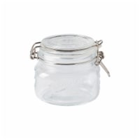 Tabletops Unlimited Mason Glass Clamp Jars, 3 pk - Kroger