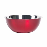 Tabletops Unlimited Stainless Steel Mixing Bowl - Red Perspective: Main