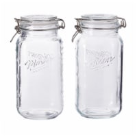 Tabletops Unlimited Clear Glass Preservative Jar with Lid