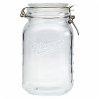 Tabletops Unlimited Glass Clamtop Pantry Jar