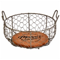 Mason Craft & More Small Chicken Wire Basket - Brown Perspective: Main
