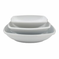 Tabletops Unlimited Rectangular Nesting Bowls - White