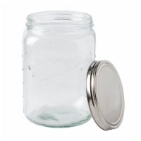 Mason Craft & More Glass Jar with Handle and Lid - Clear, 32 oz - Kroger