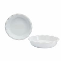 Mason Craft & More Pie Plate Set - 2 Piece - White