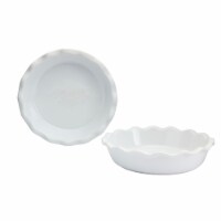 Mason Craft & More Pie Plate Set - 2 Piece - White