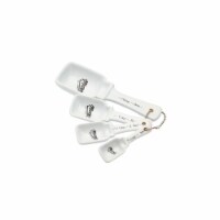 Tabletops United Measuring Spoon Set - White