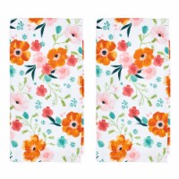 Tabletops Unlimited Dolly Parton set of 2 Kitchen Towels - Floral Perspective: Main