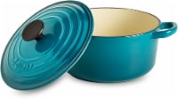 Mason Craft & More 3 QT Dutchoven - Turquoise Perspective: Main