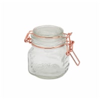 Mason Craft & More Rose Gold Mini Clamp Jar Perspective: Main