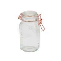 Mason Craft & More Rose Gold Mini Clamp Jar Perspective: Main