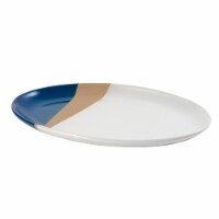Tabletops Unlimited Gallery Sedona Oval Platter - Blue Perspective: Main