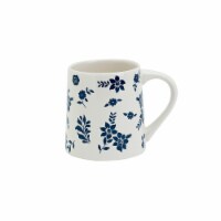 Tabletops Unlimited Gallery Americana Mug - Blue/White Floral Perspective: Main