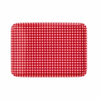 Tabletops Unlimited Gallery Americana Melamine Serve Tray - Red Gingham Perspective: Main