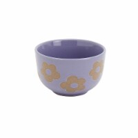 Tabletops Unlimited Gallery Small Lilac Flowers Bowl Perspective: Main