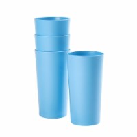 Tabletops Unlimited Gallery Recycled Plastic Tumblers - Sky Blue Perspective: Main