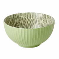 Tabletops Infuse Pad Print Bowl - Green Perspective: Main