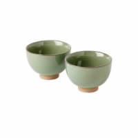 Tabletops Infuse Tidbit Bowl Set - Green Perspective: Main