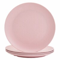 Smart Planet Pink Bamboo Fiber Plates Perspective: Main