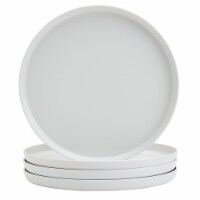 Tabletops Unlimited Smart Planet Recycled Plastic Dinner Plates - White Perspective: Main