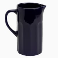 Mason Craft and More 45 oz Stoneware Cafe Pitcher - Navy Perspective: Main