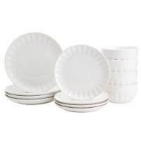 Mason Craft and More Stoneware Cafe Dinnerware Set - White Perspective: Main