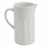 Tabletops Unlimited Mason Craft and More Stoneware Cafe Pitcher - White Perspective: Main