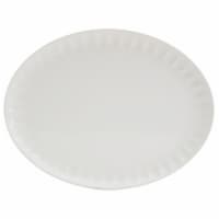 Tabletops Unlimited Mason Craft and More Stoneware Cafe Oval Platter - White Perspective: Main