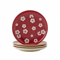 Tabletops Unlimited Blossom Appetizer Plate Set Perspective: Main