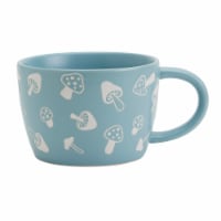 Tabletops Gallery Mug – Light Blue Mushroom Perspective: Main