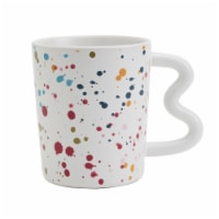 Tabletops Unlimited Gallery Mug - Paint Speckles Perspective: Main
