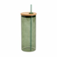 Tabletops Gallery Glass Tumbler – Olive Perspective: Main