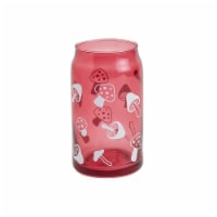 Tabletops Unlimited Gallery Soda Can Glass - Raspberry Mushroom Perspective: Main