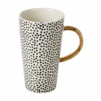 Tabletops Gallery Latte Mug - Dots Perspective: Main