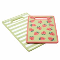 Tabletops Gallery 2 Piece Plastic Cutting Board Set Perspective: Main
