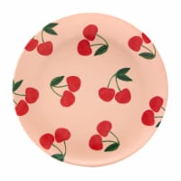 Tabletops Gallery Fruity Bamboo Melamine Salad Plate - Cherry Perspective: Main