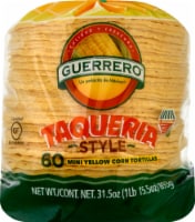 Guerrero Taqueria Style Mini Yellow Corn Tortillas