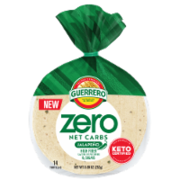 Guerrero Zero Net Carbs Jalapeno Street Taco Size Tortillas Perspective: Main