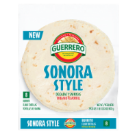 Guerrero Sonora Style Burrito Size Flour Tortillas Perspective: Main