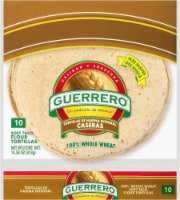 Guerrero Whole Wheat Flour Tortillas 10 Count Perspective: Main