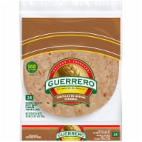 Guerrero Triguenas Whole Wheat Soft Taco Flour Tortillas