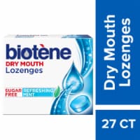 Biotene, Dry Mouth, Lozenges, Refreshing Mint, Sugar Free, Freshens Breath Perspective: Main