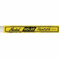 Markal Paint Marker,3/8 In.,White,PK12  82420