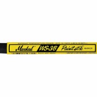 Markal Paint Marker,3/8 In.,Black,PK12  82423